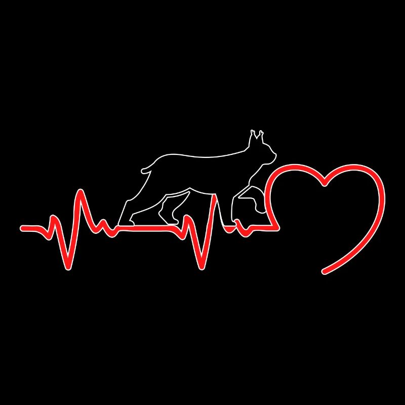 Der Luchs Katze ein Herzschlag in Liebe