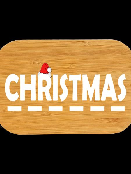 Christmas with red santa hat