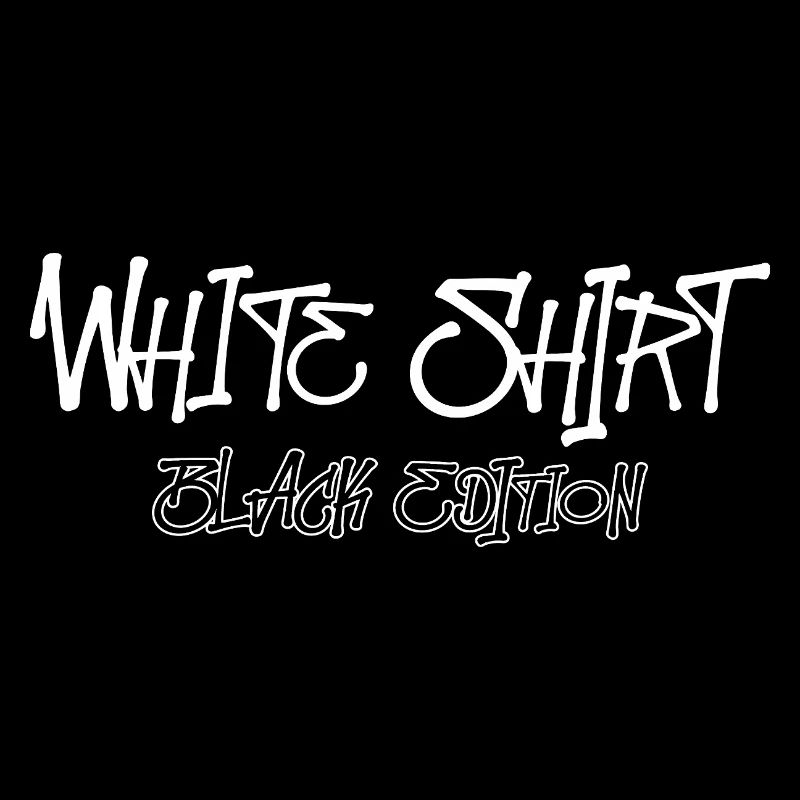 Chemise Blanche Édition Noire