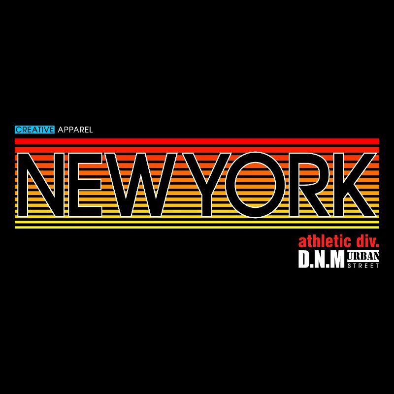 New York Skyline Coucher de soleil Design