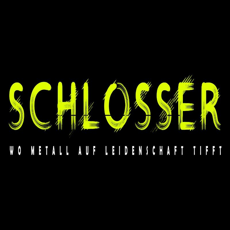 Schlosser Handwerker Design