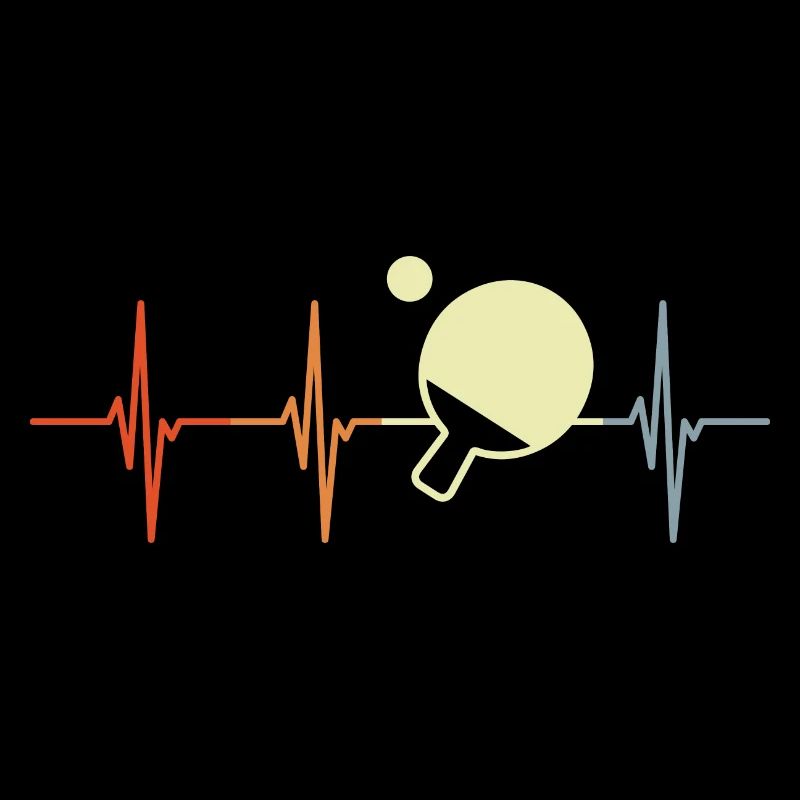 Table Tennis Heartbeat Retro