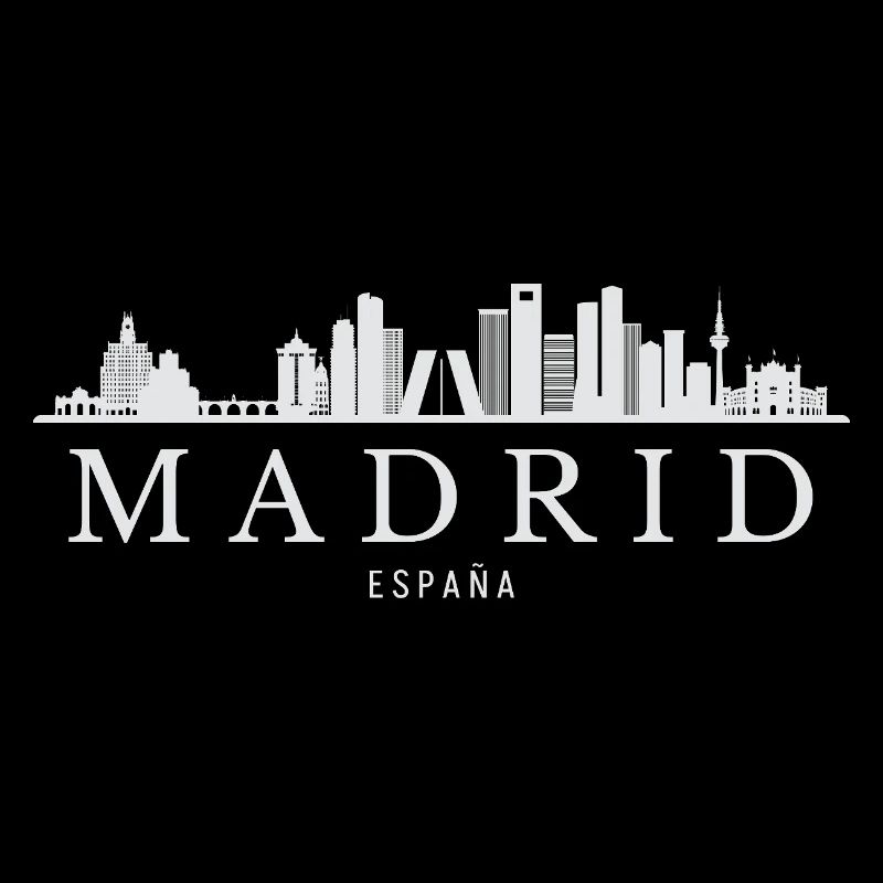 Madrid Skyline, Madrid Spain