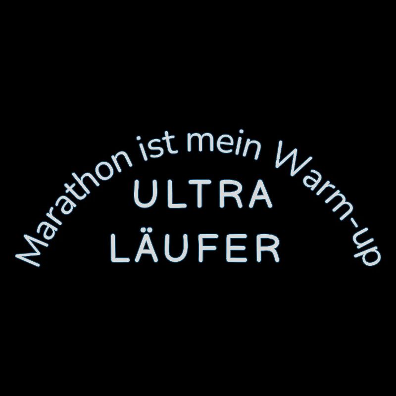 Motif d’ultramarathon déclaration drôle Uthra coureur