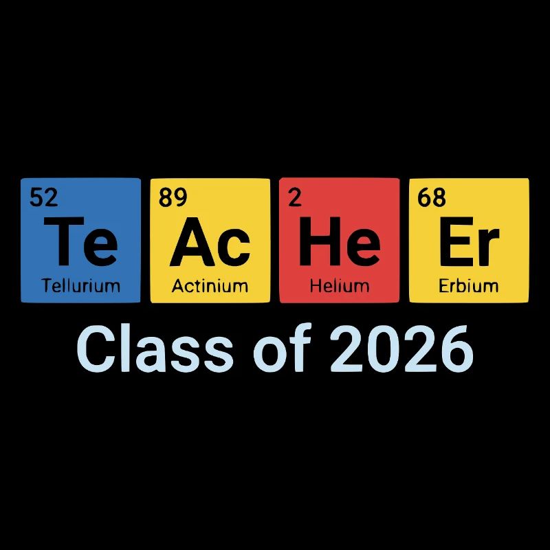 Classe 2026 du tableau périodique des enseignants