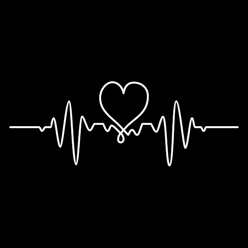 Herzschlag-Heartline-Emblem