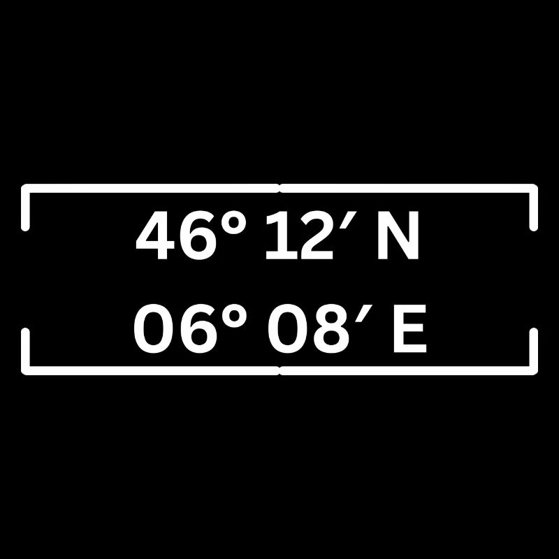 Coordinates Geneva Minimalist
