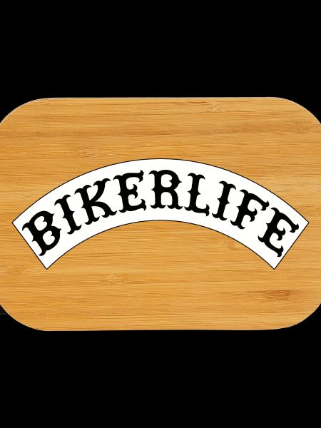 Bikerlife Arc Lettering