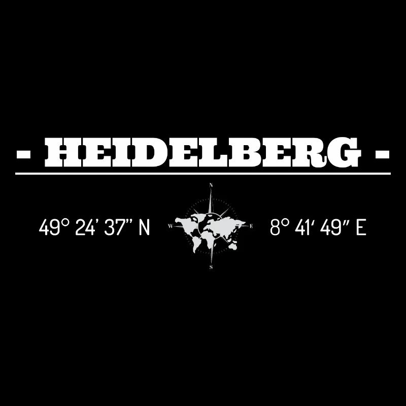Coordinates Heidelberg