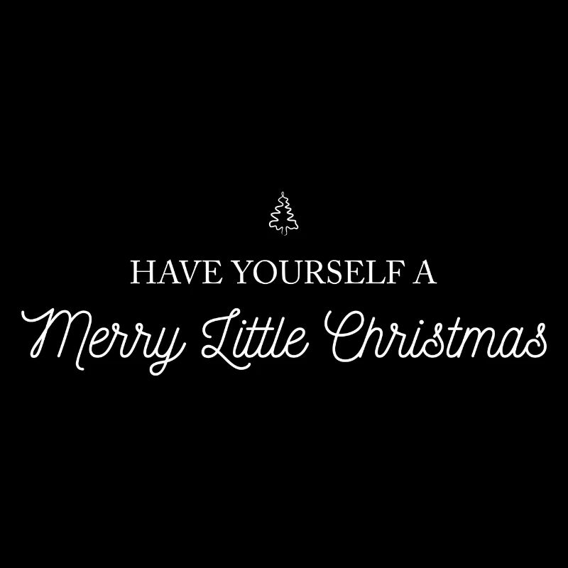 Typographie Joyeux Petit Noël