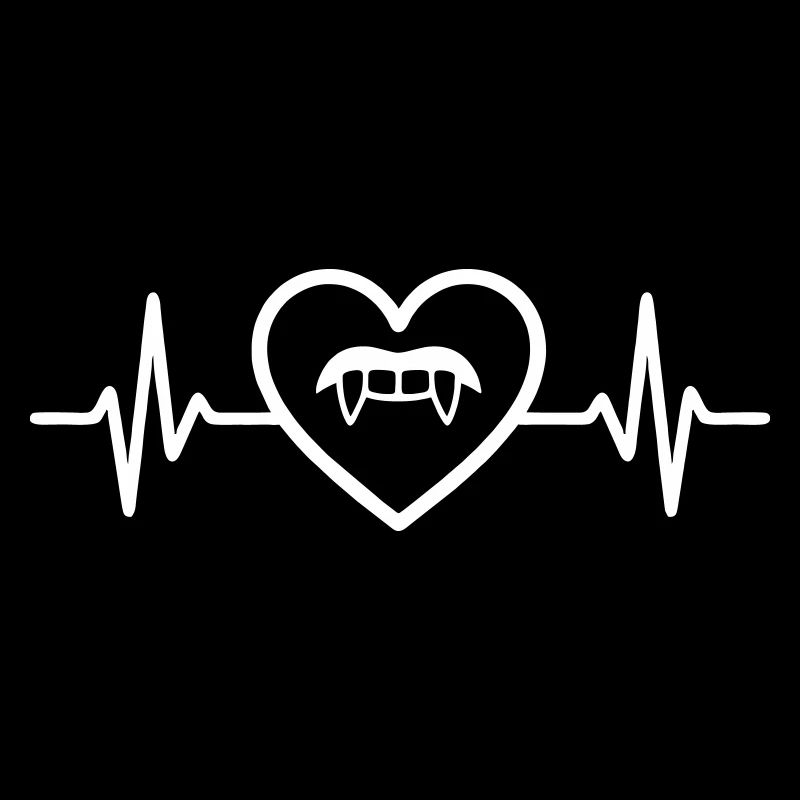 Vampire Halloween Heart