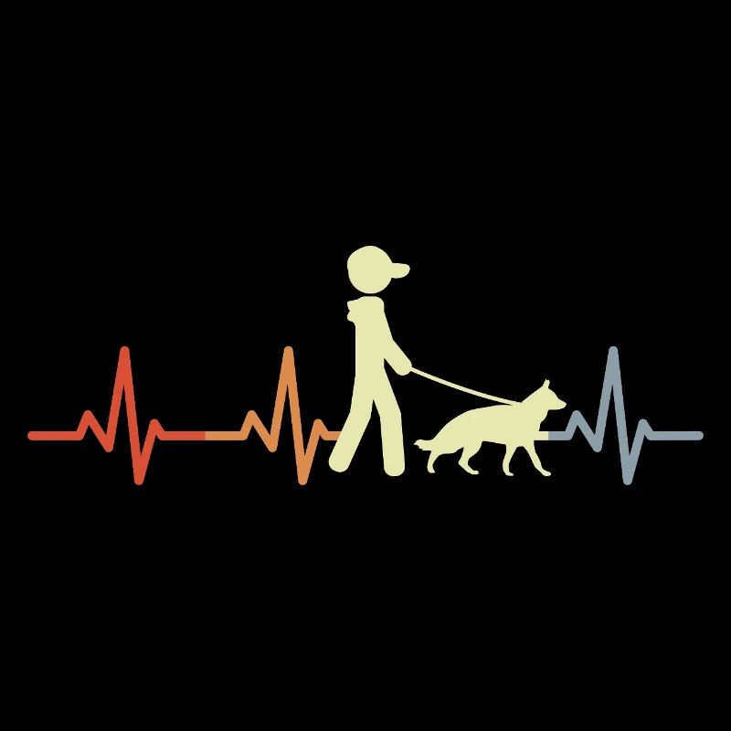 German Shepherd Cardiogram