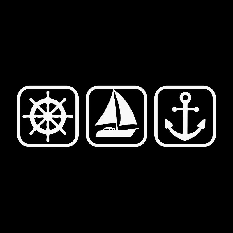 Sailor Boater Captain Sailboat Anchor Sailing