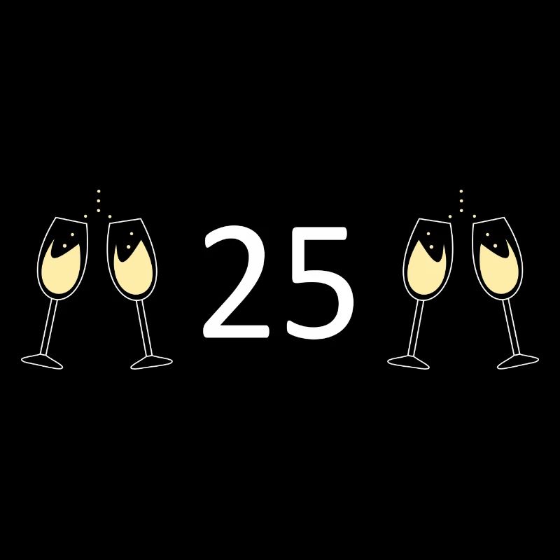 25e anniversaire 25 ans 25 ans numéro 25