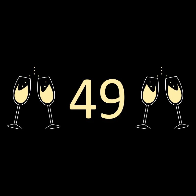49e anniversaire 49 ans 49 ans numéro 49