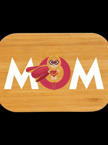Superheldin Mama Empowerment Design