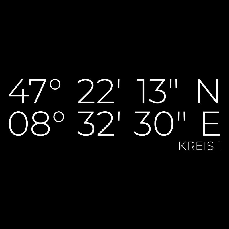 Coordinates District 1 Zurich