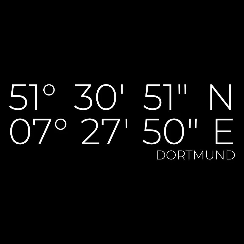Coordinates Dortmund