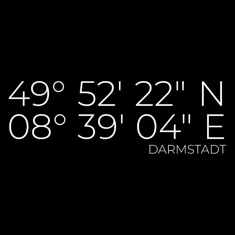 coordinates Darmstadt
