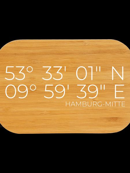 Coordinates Hamburg-Mitte