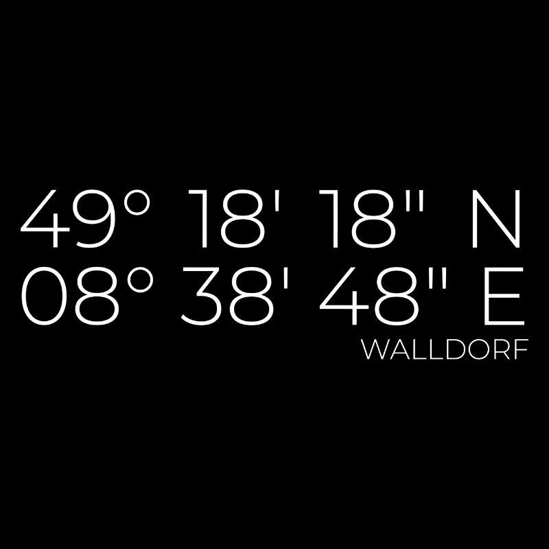 Coordinates Walldorf
