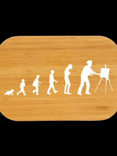 Development from baby to painter