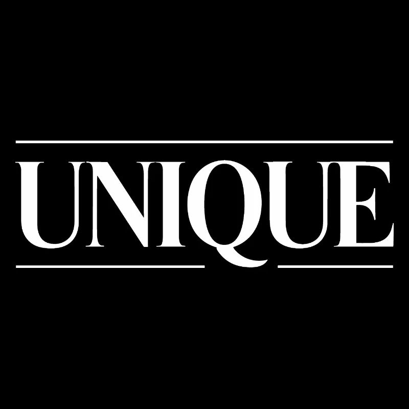 Unique Einzigartig Unikat Selbstwert Einzig Artig