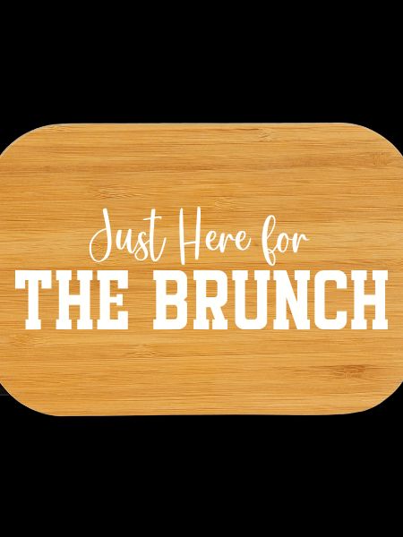 Nur zum Brunch hier.