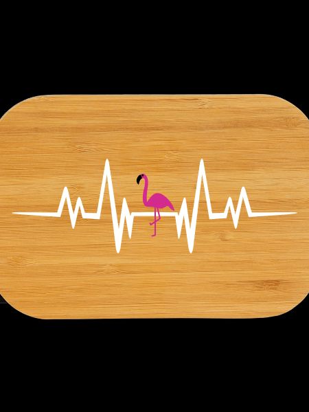 Flamingo im Herzschlag
