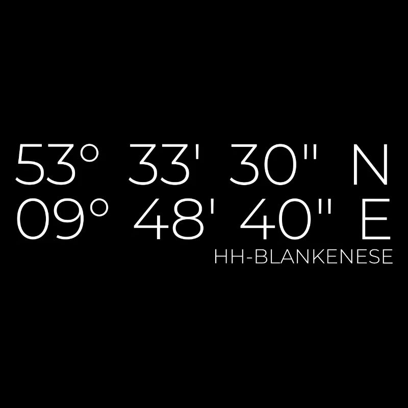 coordinates Hamburg Blankenese