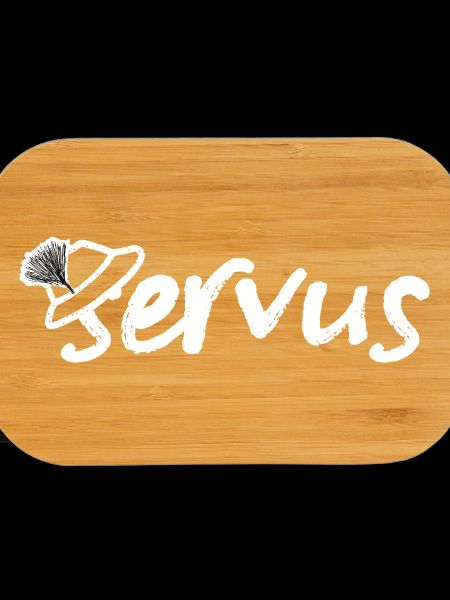 Servus Gruß mit Trachtenhut