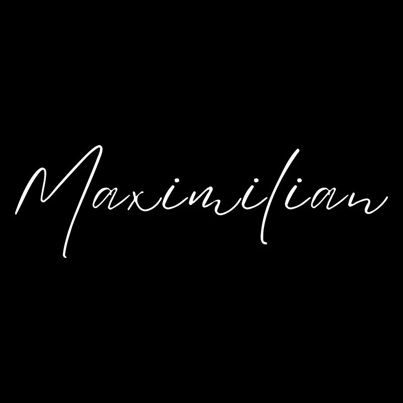 Maximilian Name T-Shirt Gift for Men