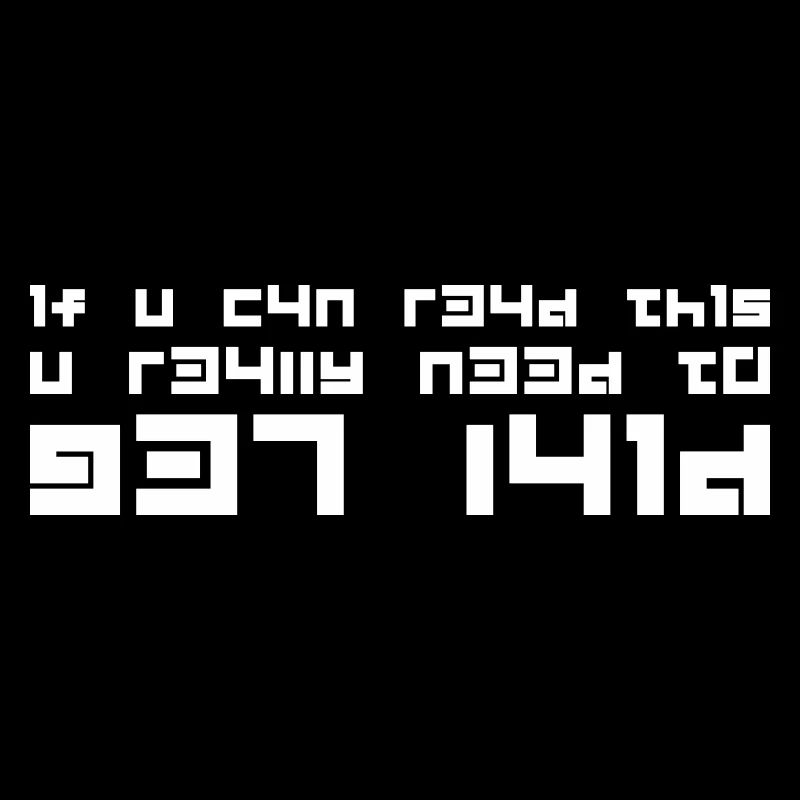 Get Laid Leetspeak – Nerdiger 1337 Spruch