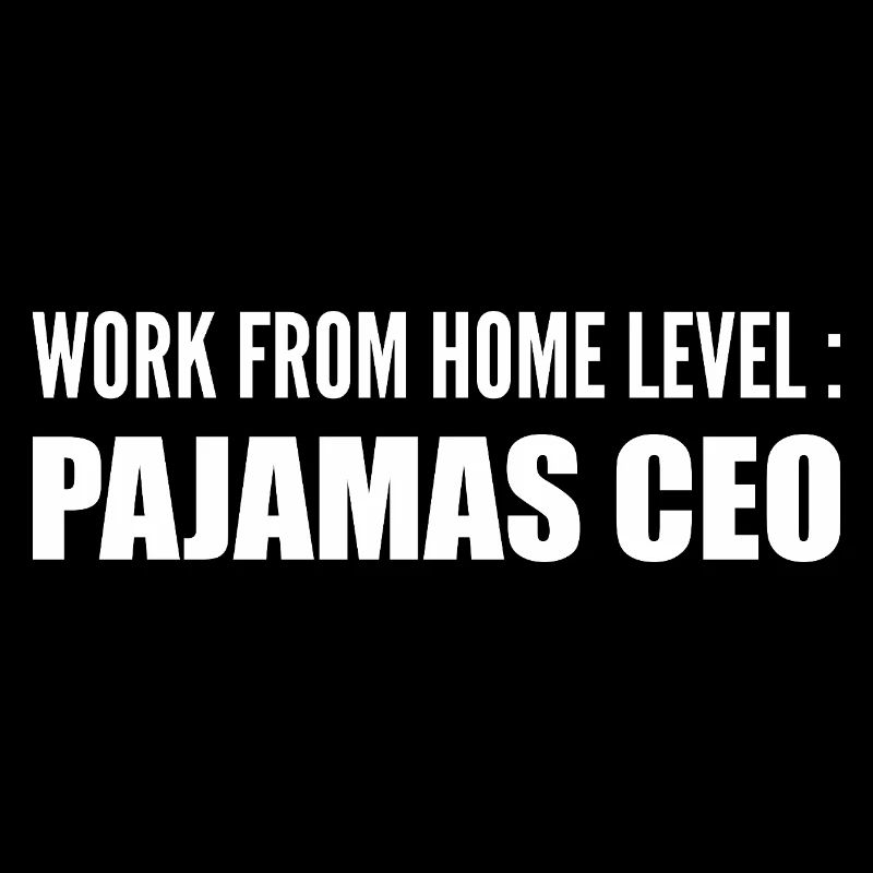 Work from home level : pajamas ceo
