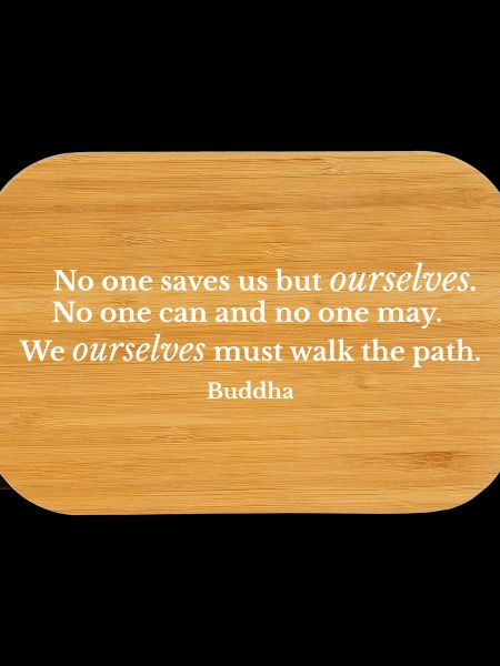 Self Reliance Path Buddha Zitat