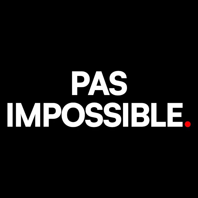 PAS IMPOSSIBLE | Expression humour minimaliste