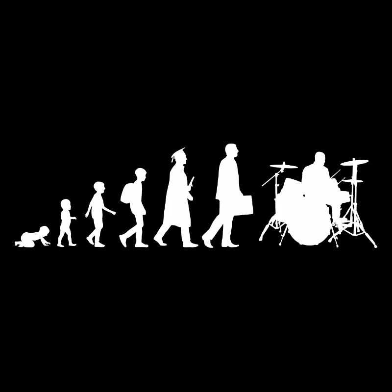 Schlagzeuger Evolution