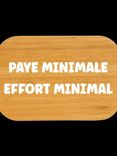 Minimum Pay, Minimum Effort