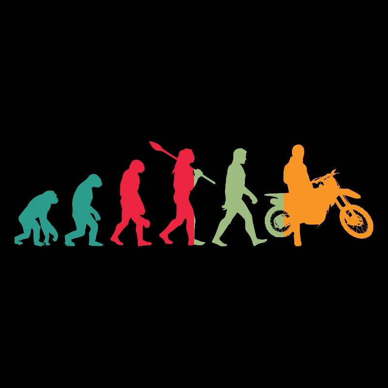Cross Motorrad Sprung – Evolution