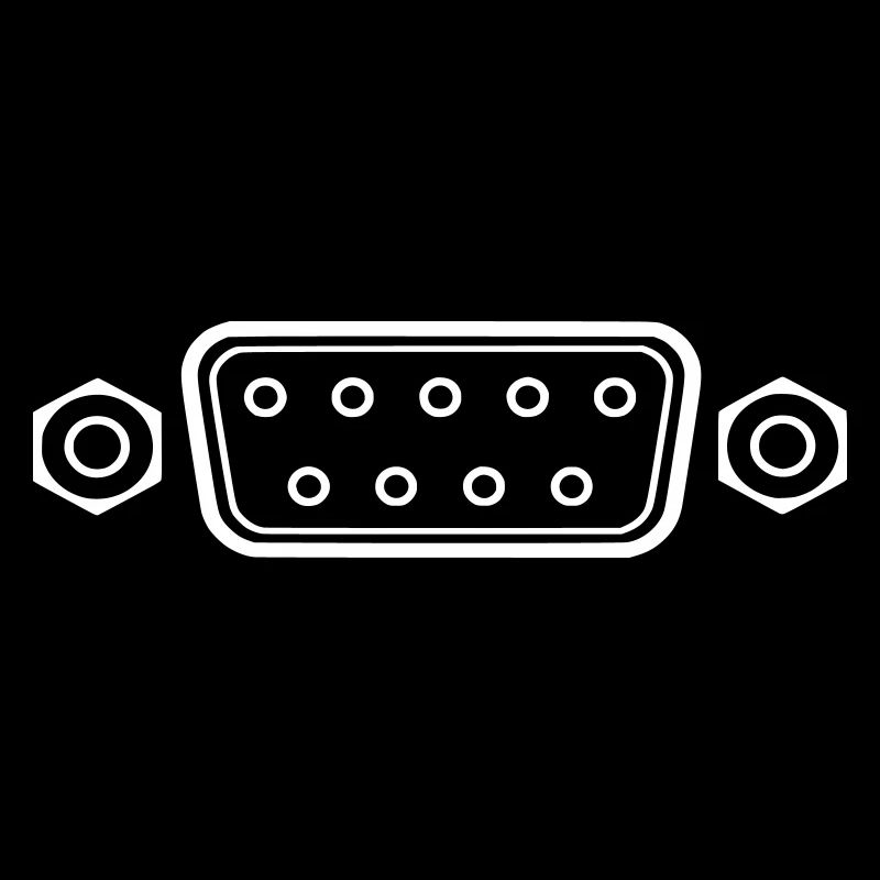 DB 9 Connector, serial connector