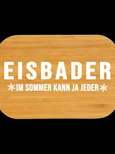 Eisbader Winterschwimmer Eisbaden Wintersport