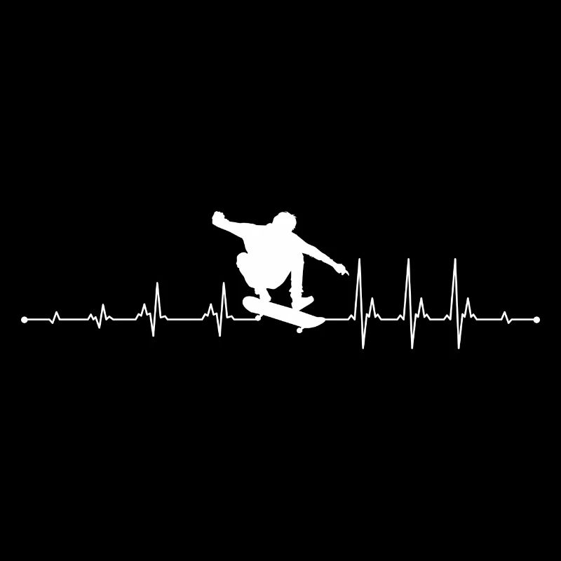 Heartbeat skate board