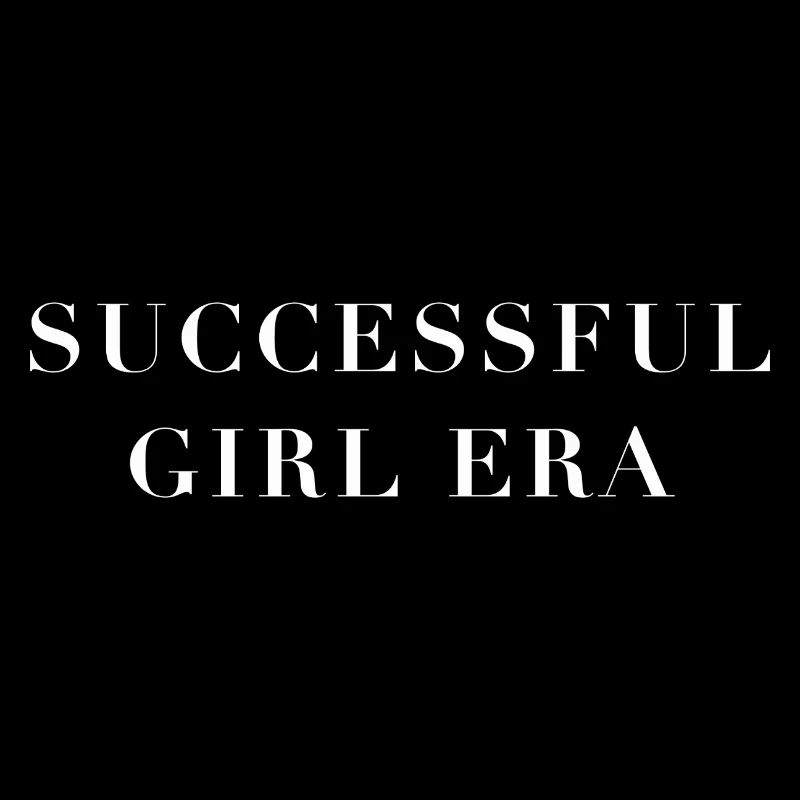 Typographie réussie de l’ère des filles