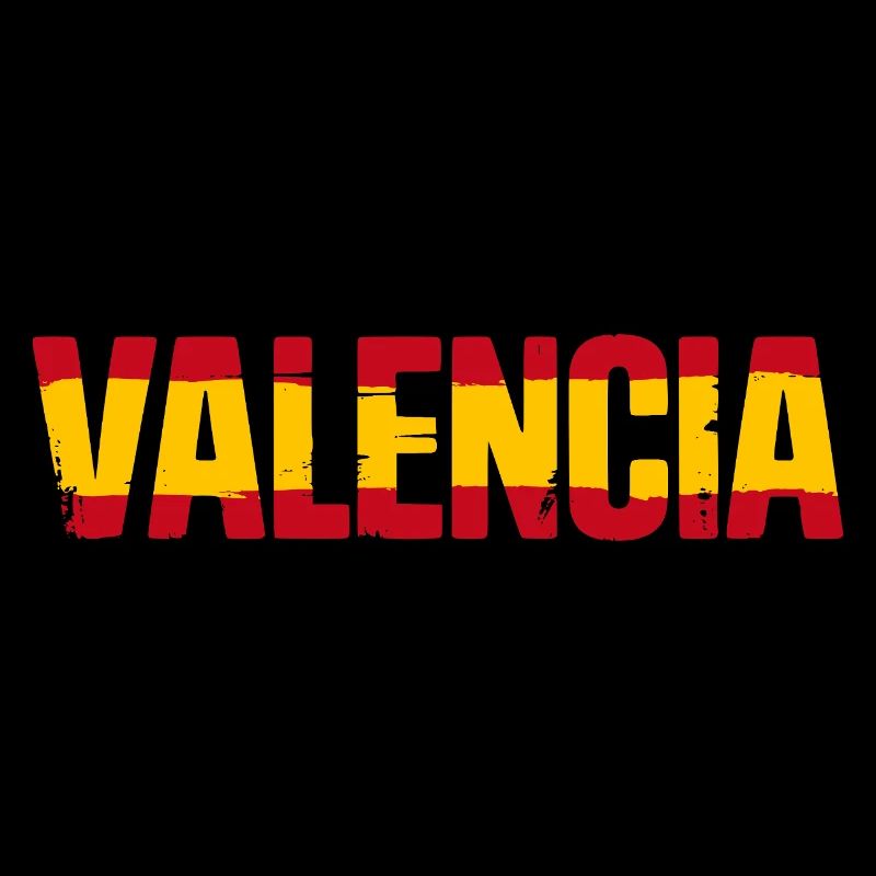 Valencia Flagge Spanien