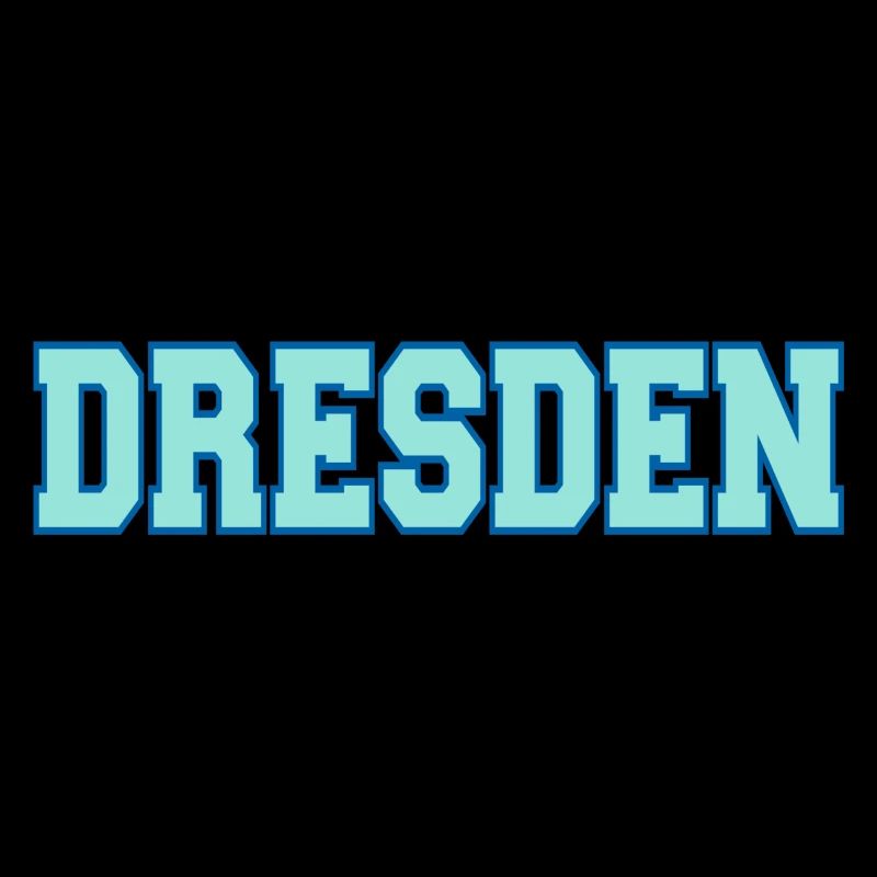 Dresden Blockschrift Outfitdesign
