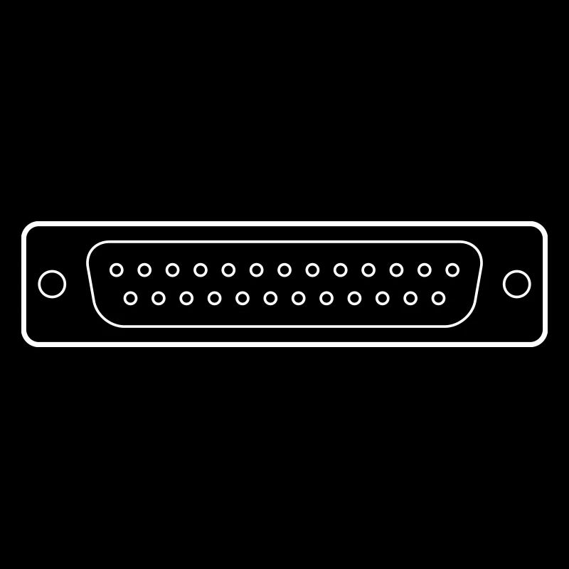 DB 25 Connector Parallel, Printer