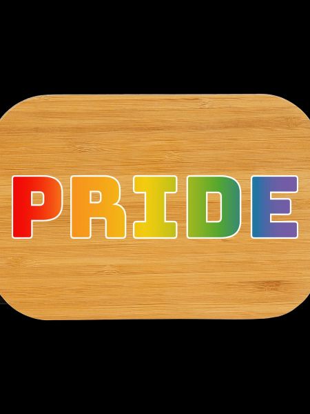 Rainbow pride blanc