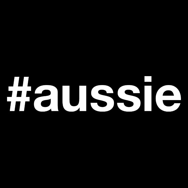 AUSSIE Australien Hashtag