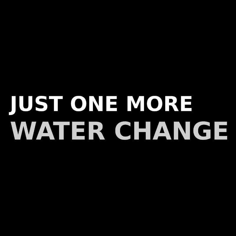 Encore un changement d’eau