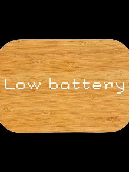 Low Battery Display Design